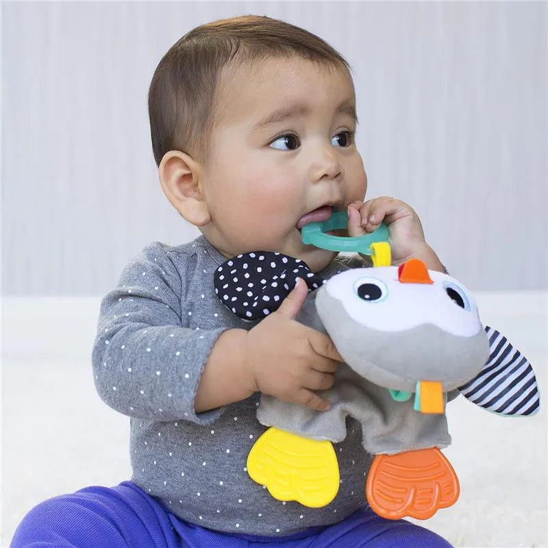 Infantino - Cuddly Teether, Penguin Image 3