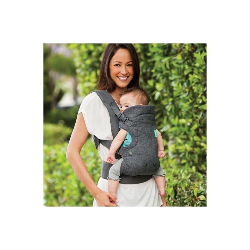 Infantino Flip Advanced 4-in-1 Convertible Carrier, Light Grey Image 4