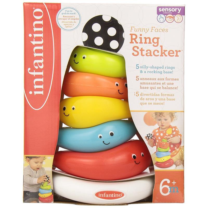 Infantino Funny Faces Ring Stacker Image 2