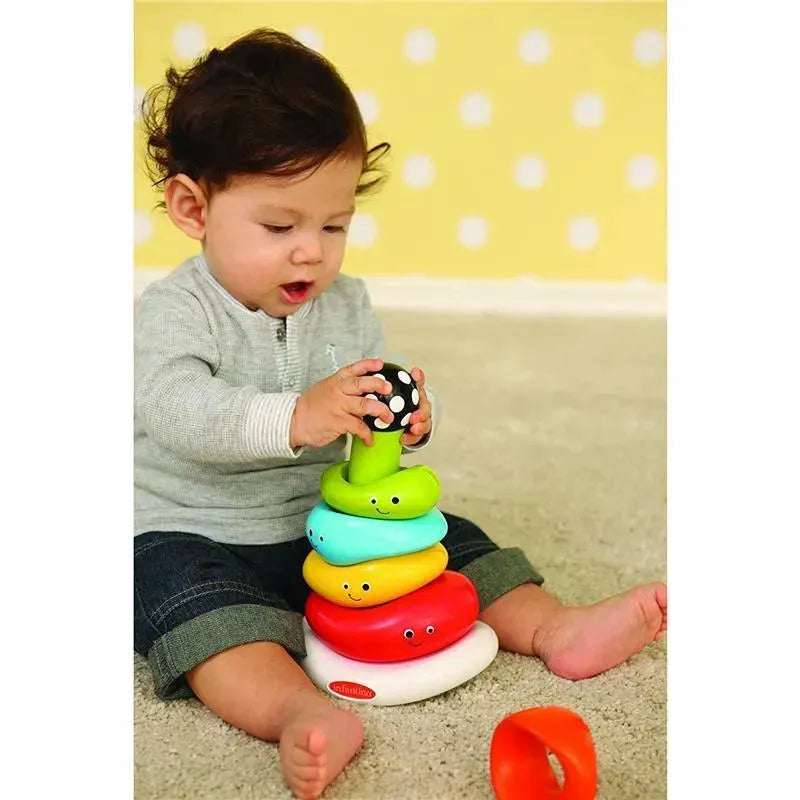 Infantino Funny Faces Ring Stacker Image 3