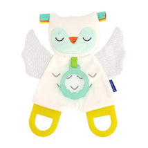 Infantino - Glow-In-The-Dark Cuddly Teether, Owl Image 1