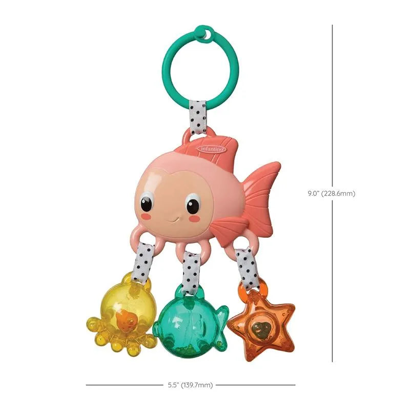 Infantino - Jingle Sea Charms Rattle-Fish  Image 4