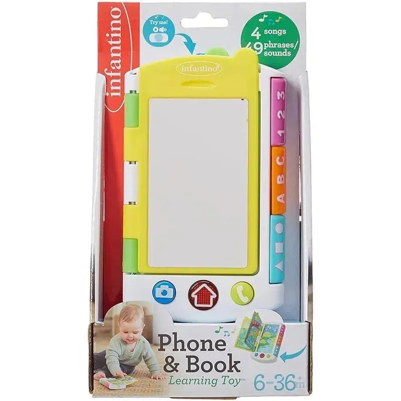 Infantino - Phone & Book Learning Toy Image 2