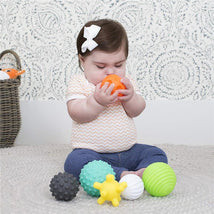 Infantino Textured Multi Ball Set, Multicolor Image 3