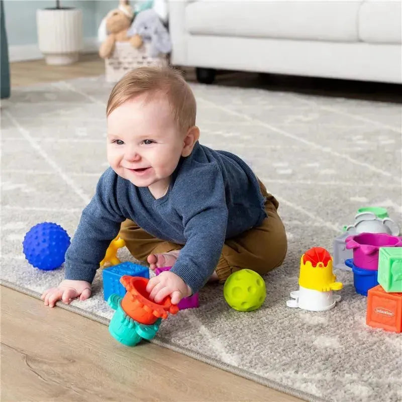 Infantino - Wwo Balls, Blocks & Cups Activity Set Image 4