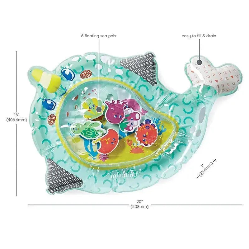 Infantino - Wwo Pat & Play Water Mat, Narwhal Image 5
