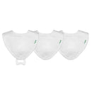 Iplay - 3 Pk Muslin Stay-Dry Teether Bibs, White 0/12 Months Image 1