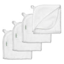 Iplay - Muslin Washcloths Made From Organic Cotton (4Pk), White Image 1