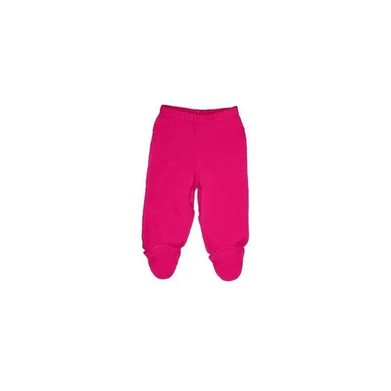 Iplay Organically Grown Footie Pants-Hot Pink Image 1