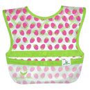 Iplay - Snap & Go Wipe-Off Bibs (3Pk), Pink Fruit Floral, 9-18 Months Image 4