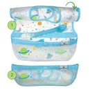 Iplay - Snap & Go Wipe-Off Bibs (3Pk), Pink Fruit Floral, 9-18 Months Image 7