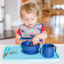 Iplay - Snap & Go Wipe-Off Bibs (3Pk), Blue Dinosaurs, 9-18 Months Image 6