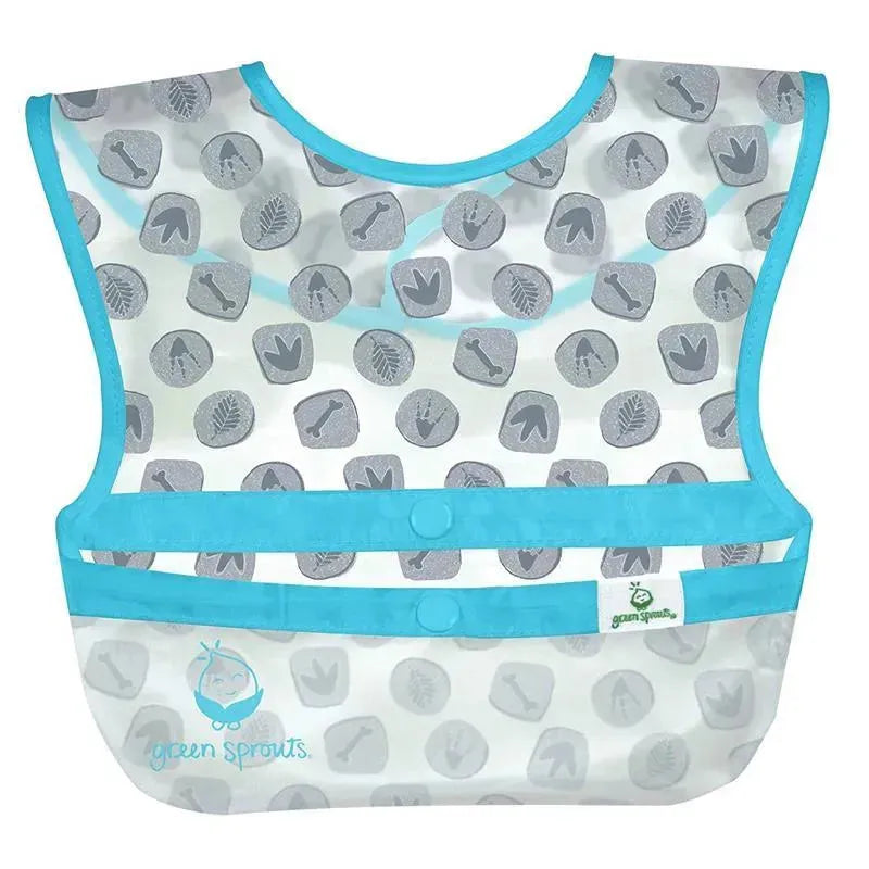 Iplay - Snap & Go Wipe-Off Bibs (3Pk), Blue Dinosaurs, 9-18 Months Image 3