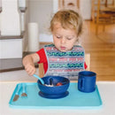 Iplay - Snap & Go Wipe-Off Bibs (3Pk), Blue Dinosaurs, 9-18 Months Image 5
