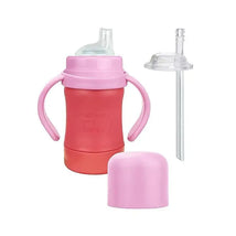 Iplay - Sprout Ware Sip & Straw Cup Made From Plants, Pink, 6M Image 1