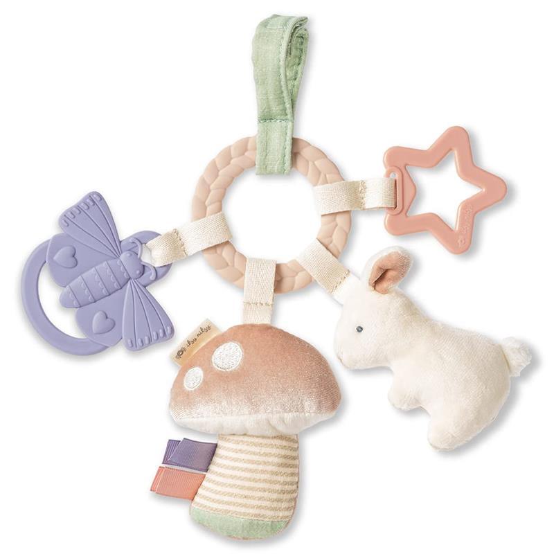 Itzy Ritzy - Bitzy Busy Ring Teething Activity Toy Bunny Image 1