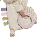 Itzy Ritzy - Bitzy Crinkle Sensory Crinkle Toy with Teether, Bunny Image 3
