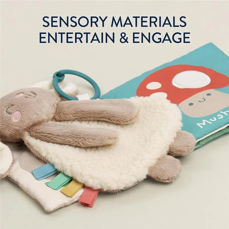 Itzy Ritzy - Itzy Learn & Snuggle Gitf Set, Bunny Image 3