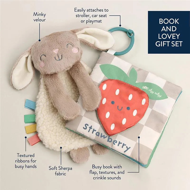 Itzy Ritzy - Itzy Learn & Snuggle Gitf Set, Bunny Image 4