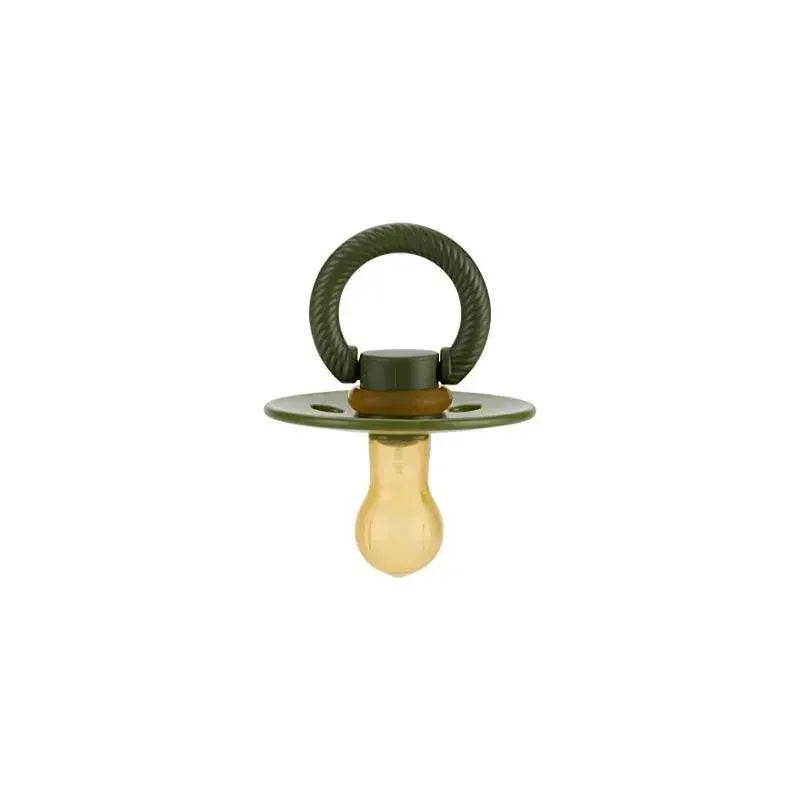 Itzy Ritzy - 2Pk Camo & Midnight Natural Rubber Pacifiers Image 3
