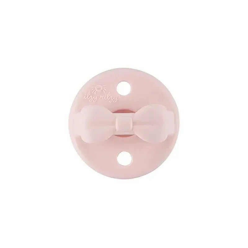 Itzy Ritzy - 2Pk Orthodontic Silicone Pacifiers Ballet Slipper & Primrose, 0/6M Image 6
