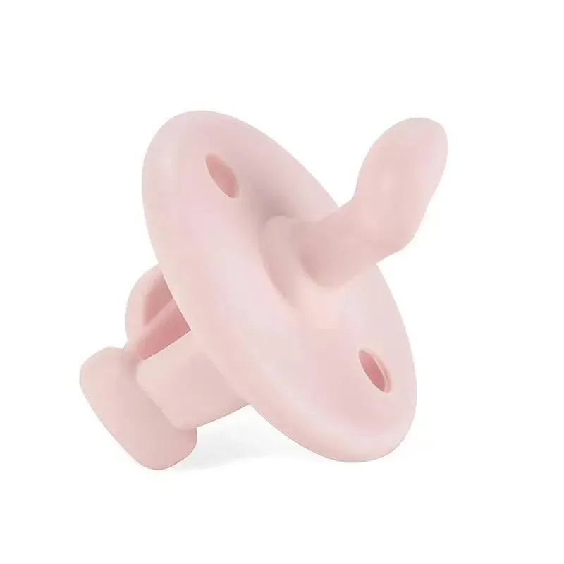Itzy Ritzy - 2Pk Orthodontic Silicone Pacifiers Ballet Slipper & Primrose, 0/6M Image 3