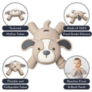 Itzy Ritzy - Ritzy Teether™ Baby Molar Teether, Puppy Image 4