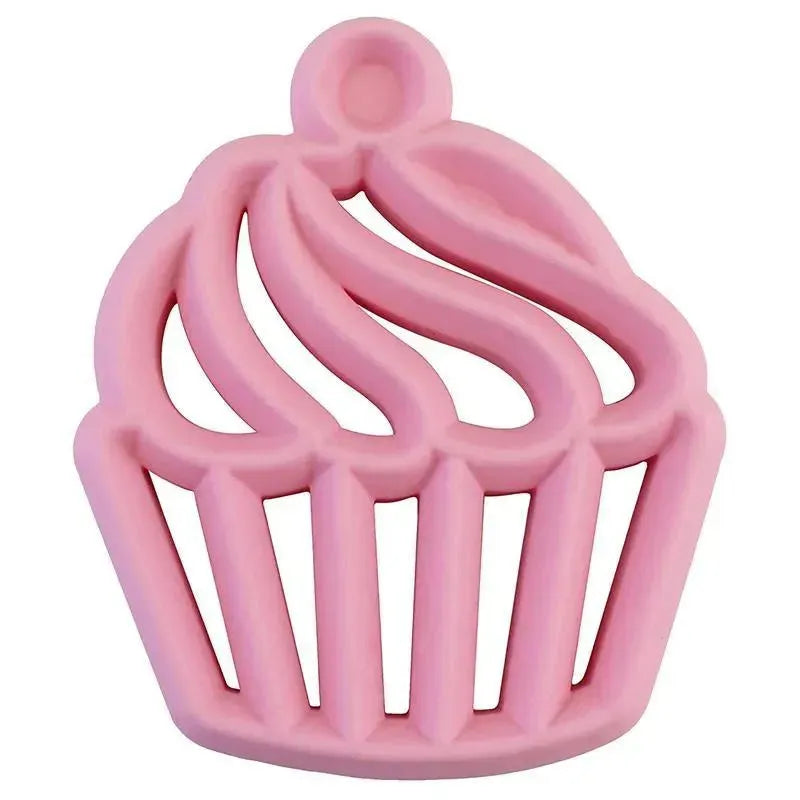 Itzy Ritzy Silicone Teether - Cupcake Image 1