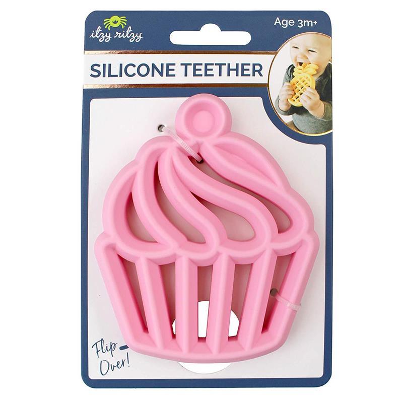 Itzy Ritzy Silicone Teether - Cupcake Image 5