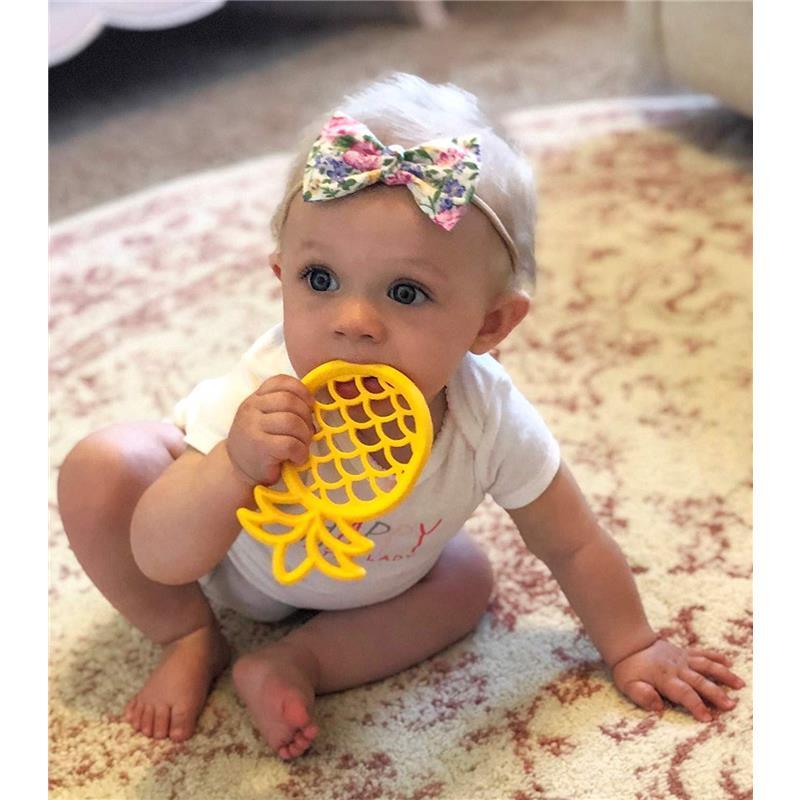 Itzy Ritzy Silicone Teether - Pineapple Image 4