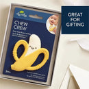 Itzy Ritzy - Silicone Teether with Easy-Grab Handles, Banana Image 5