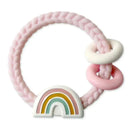 Itzy Ritzy - Silicone Teether With Rattle Rainbow Image 1