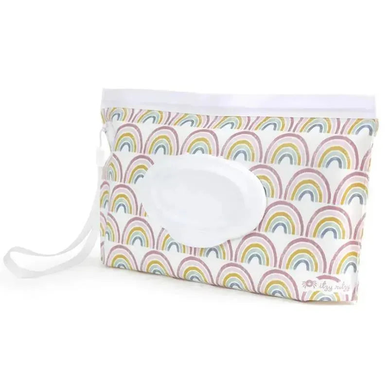 Itzy Ritzy - Travel Pouch Wipes Case Rainbow Image 1