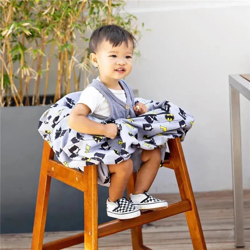 J.L. Childress - DC Comics Batman Shopping Cart & High Chair Cover for Baby to Toddler Image 6
