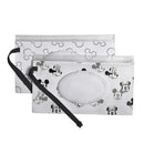 J.L. Childress - Disney Baby Reusable Wet Wipes Case, 2-Pack, Mickey and Minnie Mouse Image 1