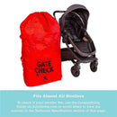 J.L. Childress - Gate Check Bag For Single & Double Strollers, Mickey Red Image 3