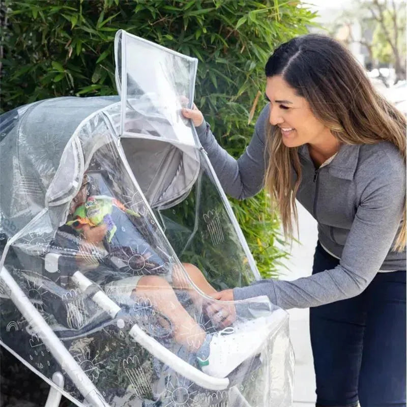 J.L. Childress - Healthy Habits Deluxe Stroller Weather Shield Image 2