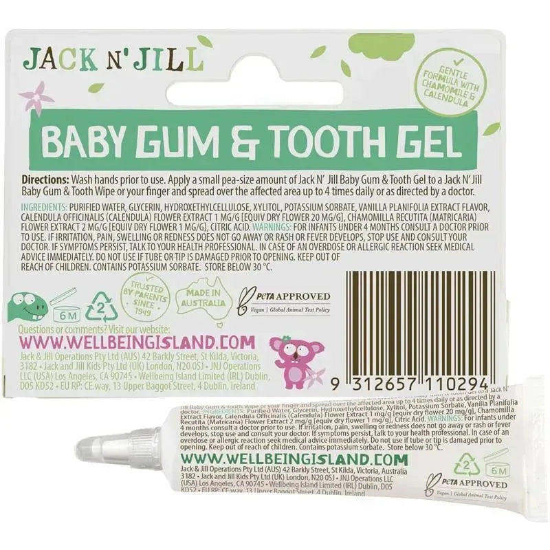 Jack N' Jill - Baby Gum & Tooth Gel 0.5 Oz Image 7