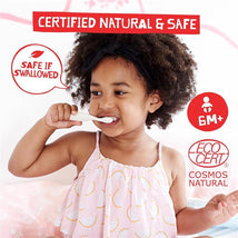 Jack N' Jill - Natural Toothpaste for Babies & Toddlers, Berries & Cream 1.76 Oz Image 2
