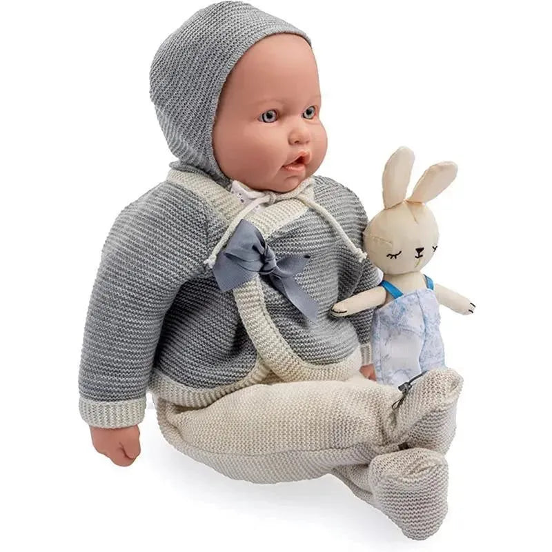 JC Toys Berenguer Boutique La Baby Original Gray Collection Gift Set 17Soft Body Image 4