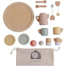 JC Toys - Real Wood 12 Piece Tea Party Set, Parfait Collection, Ages 3+, Twiggly Toys  Image 4