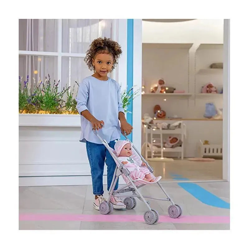 JC Toys Single Umbrella Stroller Pink 2+ Image 2