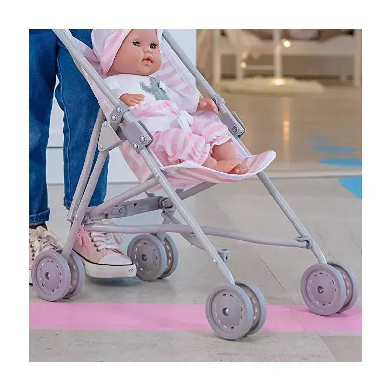 JC Toys Single Umbrella Stroller Pink 2+ Image 5