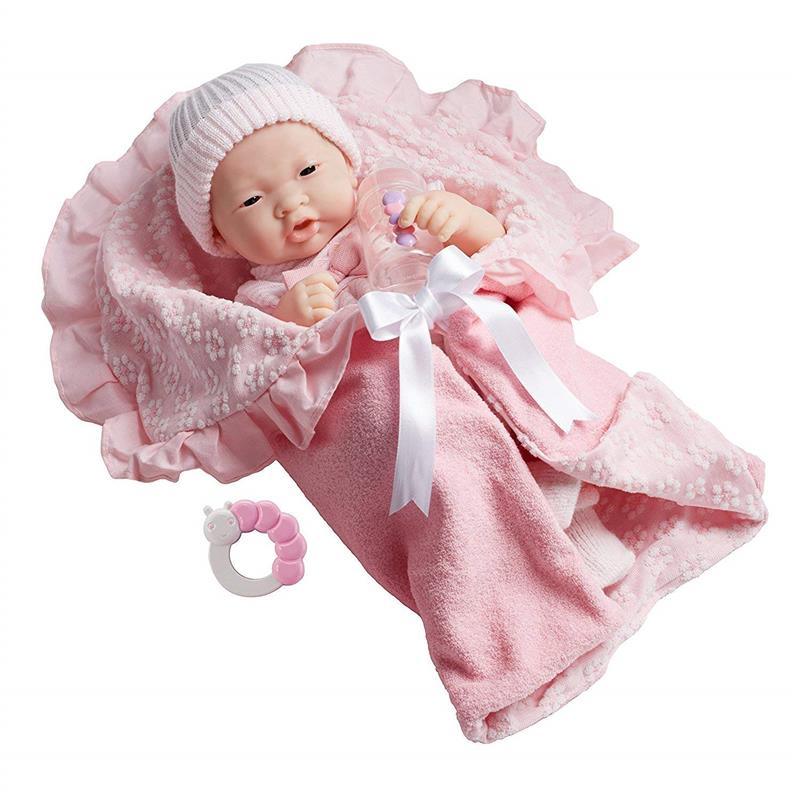 JC Toys - Soft Body Boutique Baby Doll, Pink Deluxe Gift Set Image 1