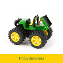John Deere - Monster Treads Vehicle 2 Toy Pack - Tractor With Loader And Gator Image 3