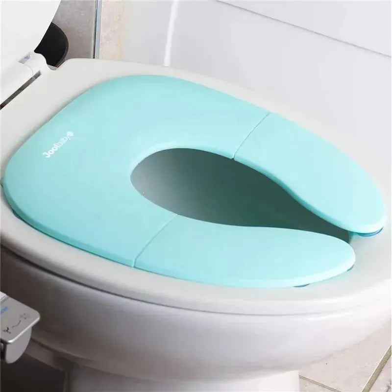 Jool Baby - Folding Travel Potty Seat, Aqua Image 1