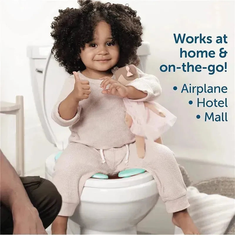 Jool Baby - Folding Travel Potty Seat, Aqua Image 2