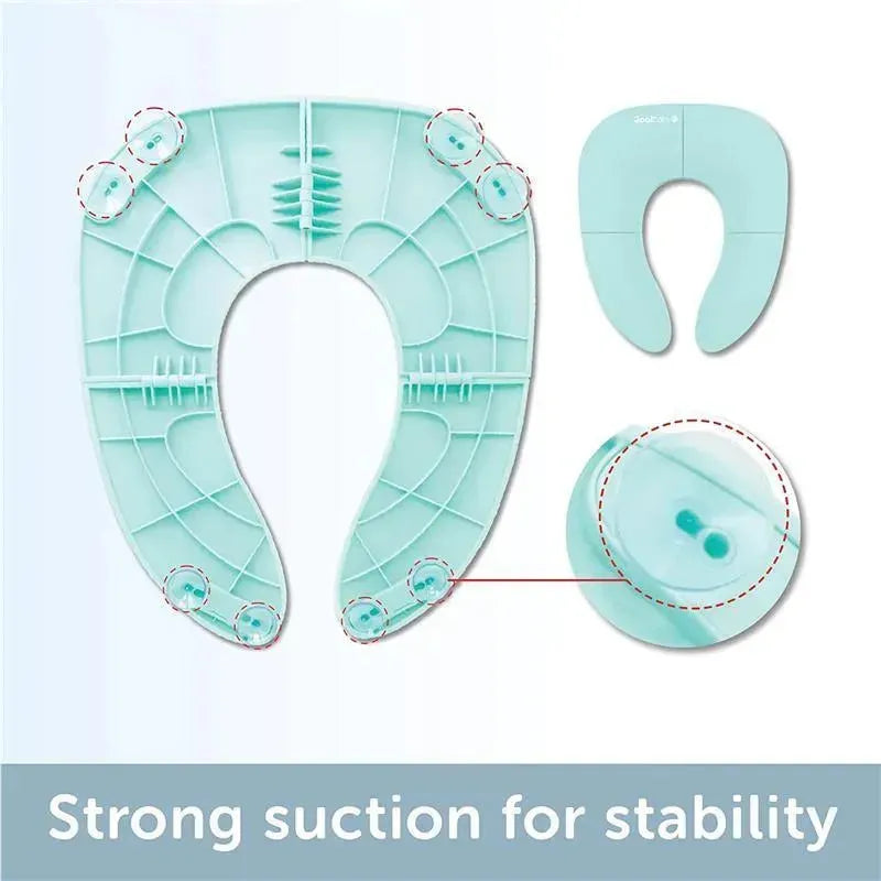 Jool Baby - Folding Travel Potty Seat, Aqua Image 3