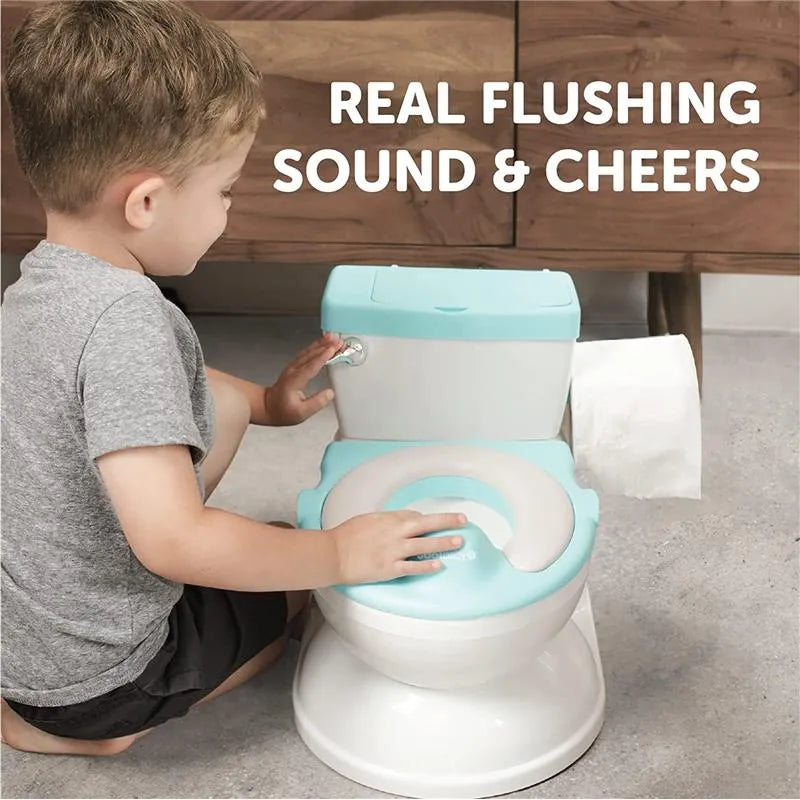 Jool Baby - Real Feel Potty with Wipes Storage, Aqua Image 6