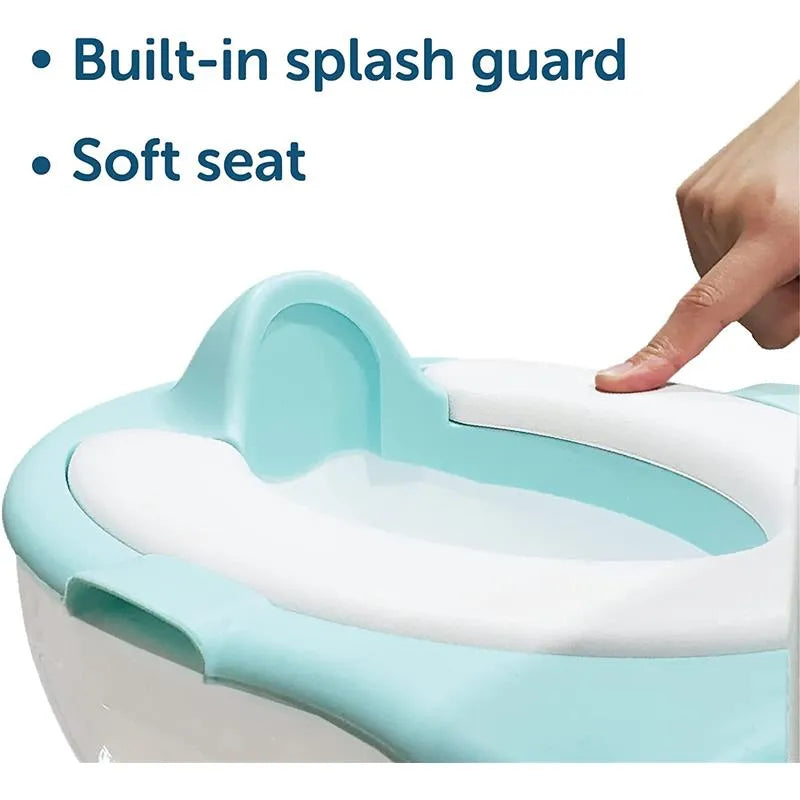 Jool Baby - Real Feel Potty with Wipes Storage, Aqua Image 5